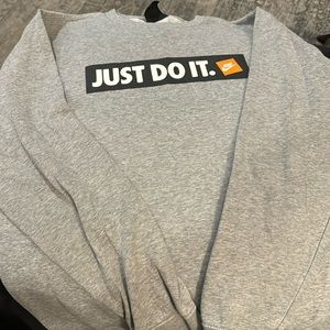 Nike “Just Do It” sweatshirt medium